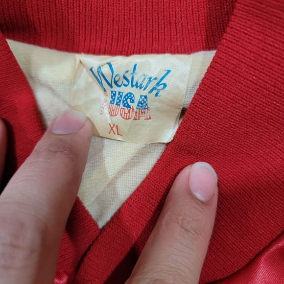 Vintage Chevy satin bomber - Picture 4 of 8